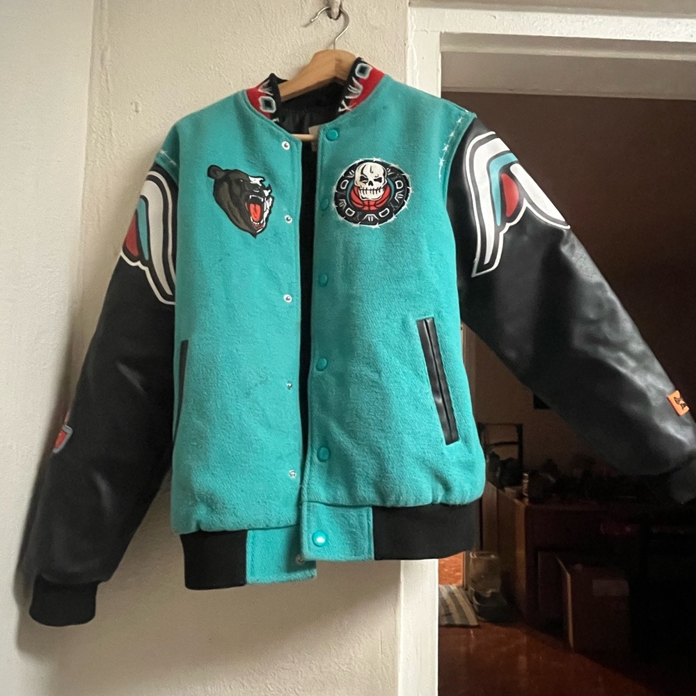 BRAND X - MEMPHIS TEAL
VARSITY JACKET Kids Size
LARGE
